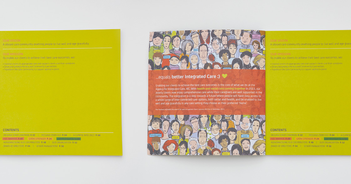 Agency For Integrated Care Yearbook 2013 Design