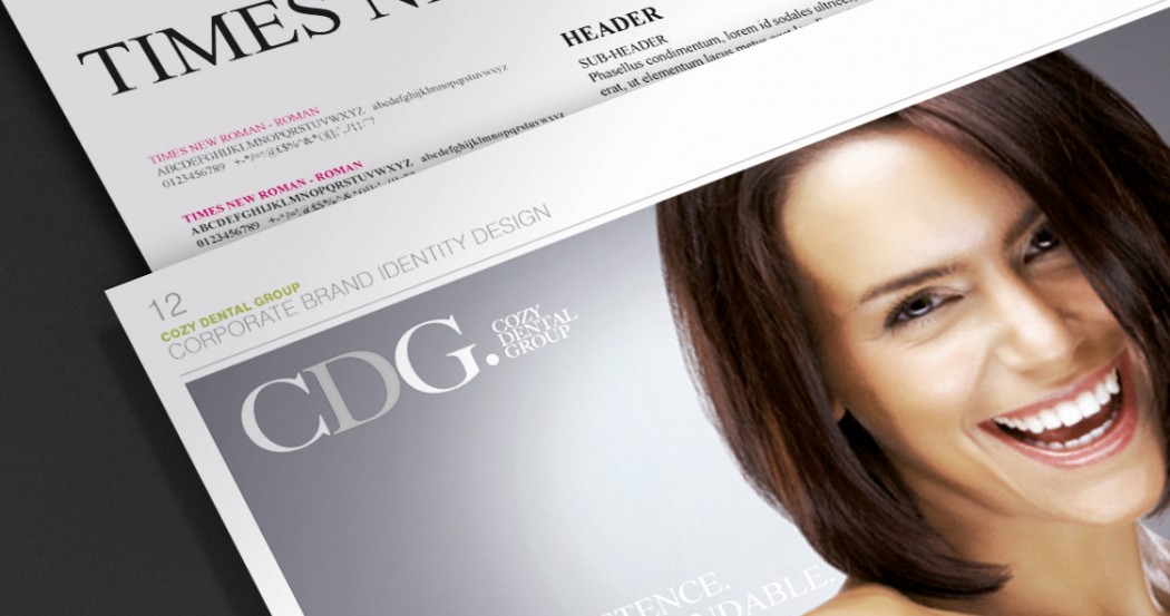 Cozy Dental Group Branding Design