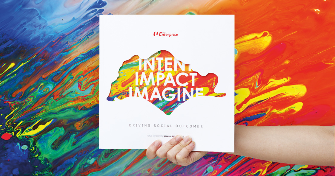 NTUC Social Enterprises Annual Report 2013 Design