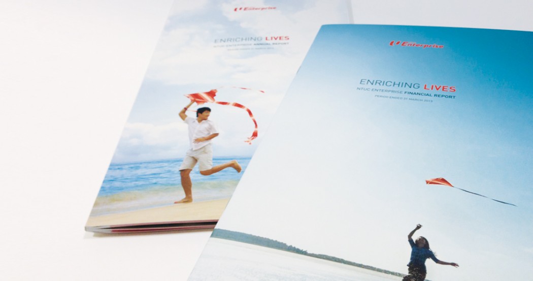 NTUC Social Enterprises Annual Report 2012 Design