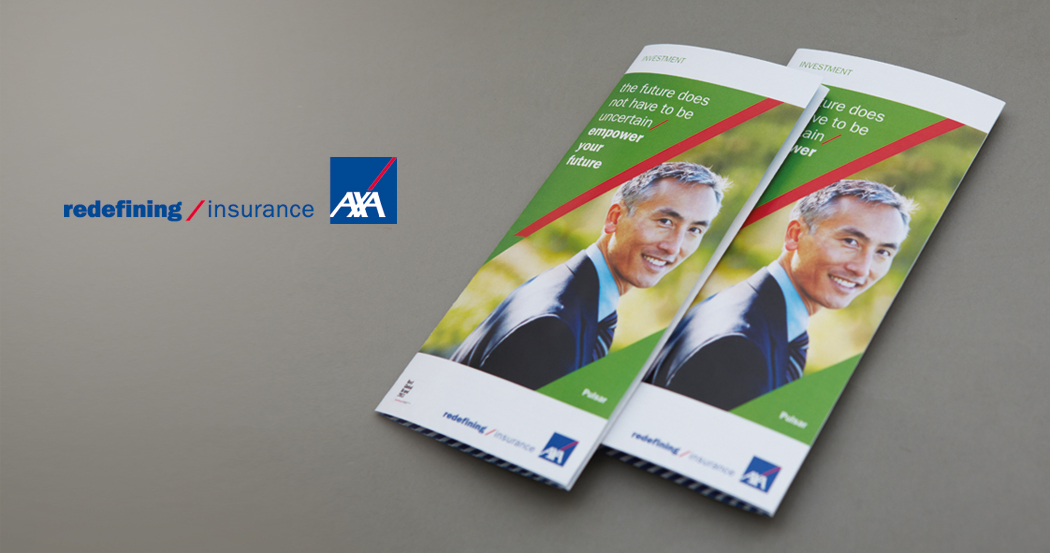 AXA Singapore Marketing Collaterals & Campaign Design