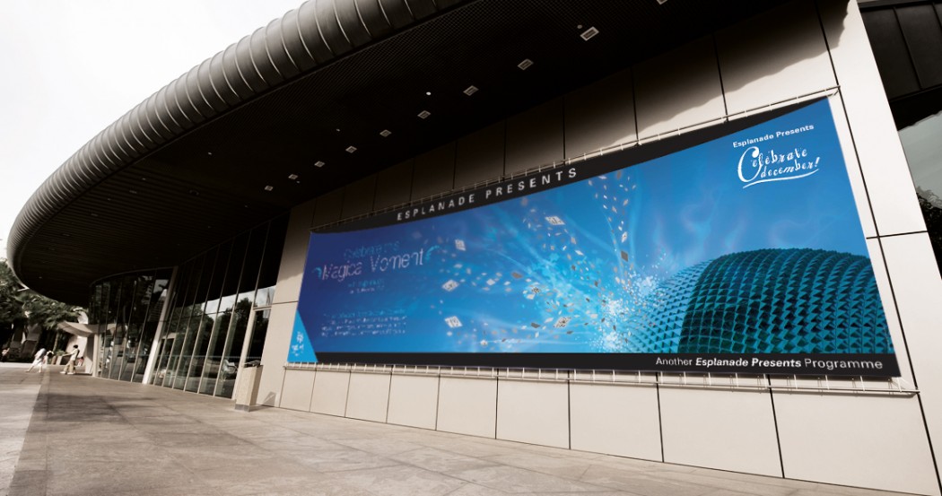Esplanade Marketing Collaterals Design for various events