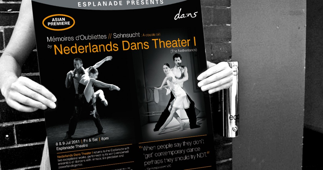 Esplanade (Da:ns Festival) Event Marketing Collaterals Design