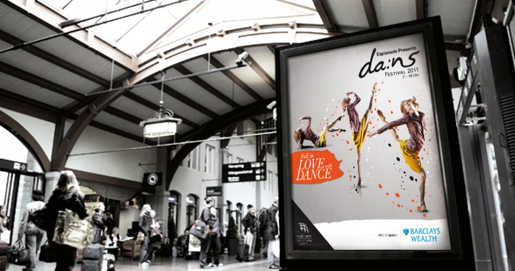 Esplanade Dans Festival Marketing Collaterals Design