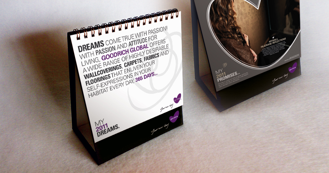 Goodrich Global Product Catalogue Calendar Design