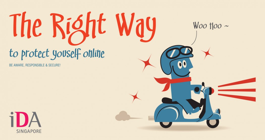 IDA Singapore Online Security Awareness Programme Brochure Design
