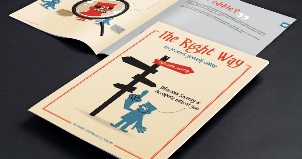 IDA Singapore Online Security Awareness Programme Brochure Design