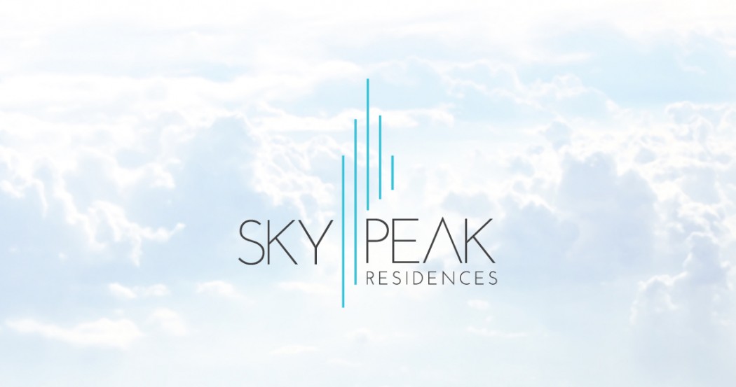 Sky Peak Residences Branding Design