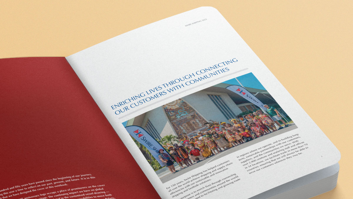 Swire Shipping Book Content 150 Anniversary
