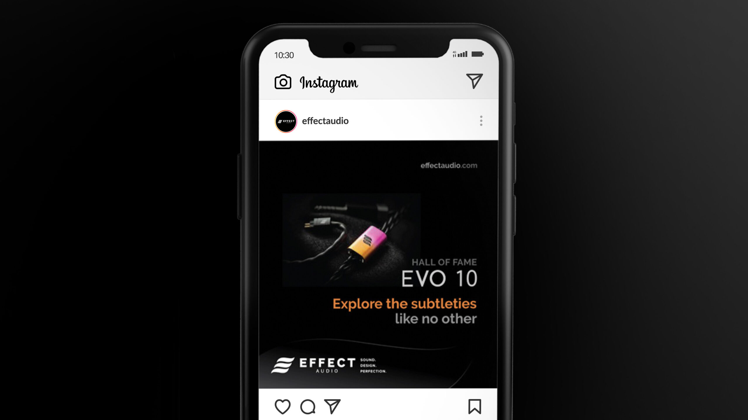 Effect Audio - Brand Graphics on App