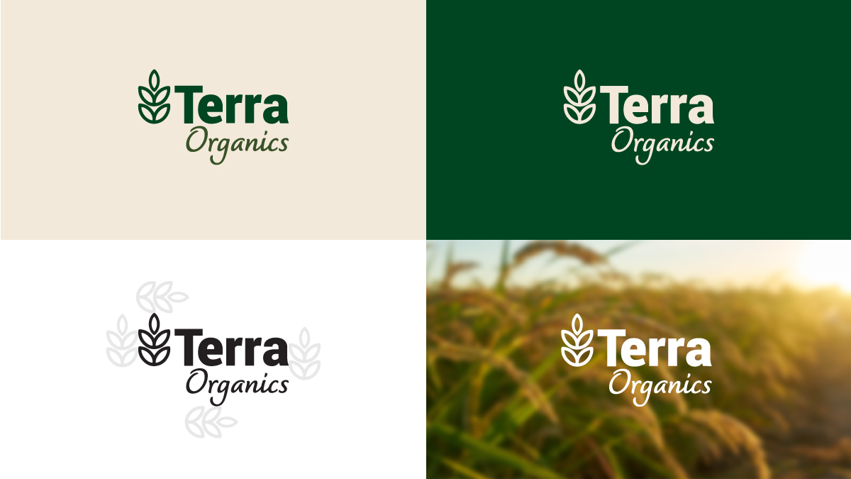 Terra Organics Brand Design Project