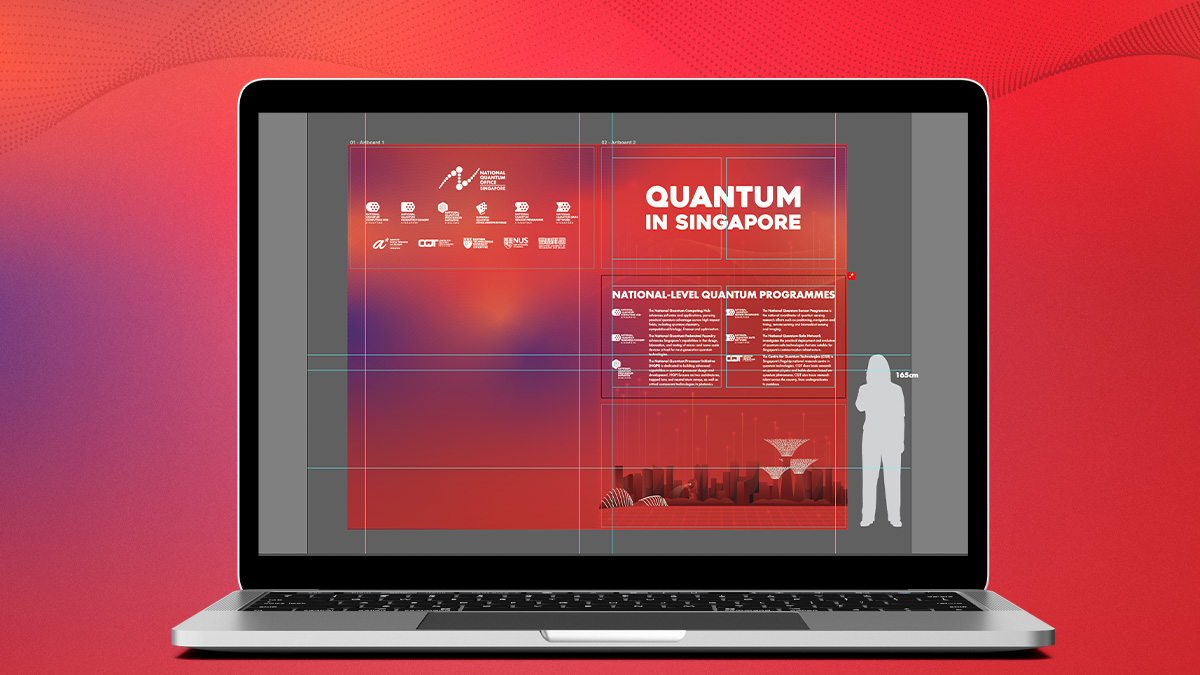 NQO Singapore exhibit design at APS Global Physics Summit 2026